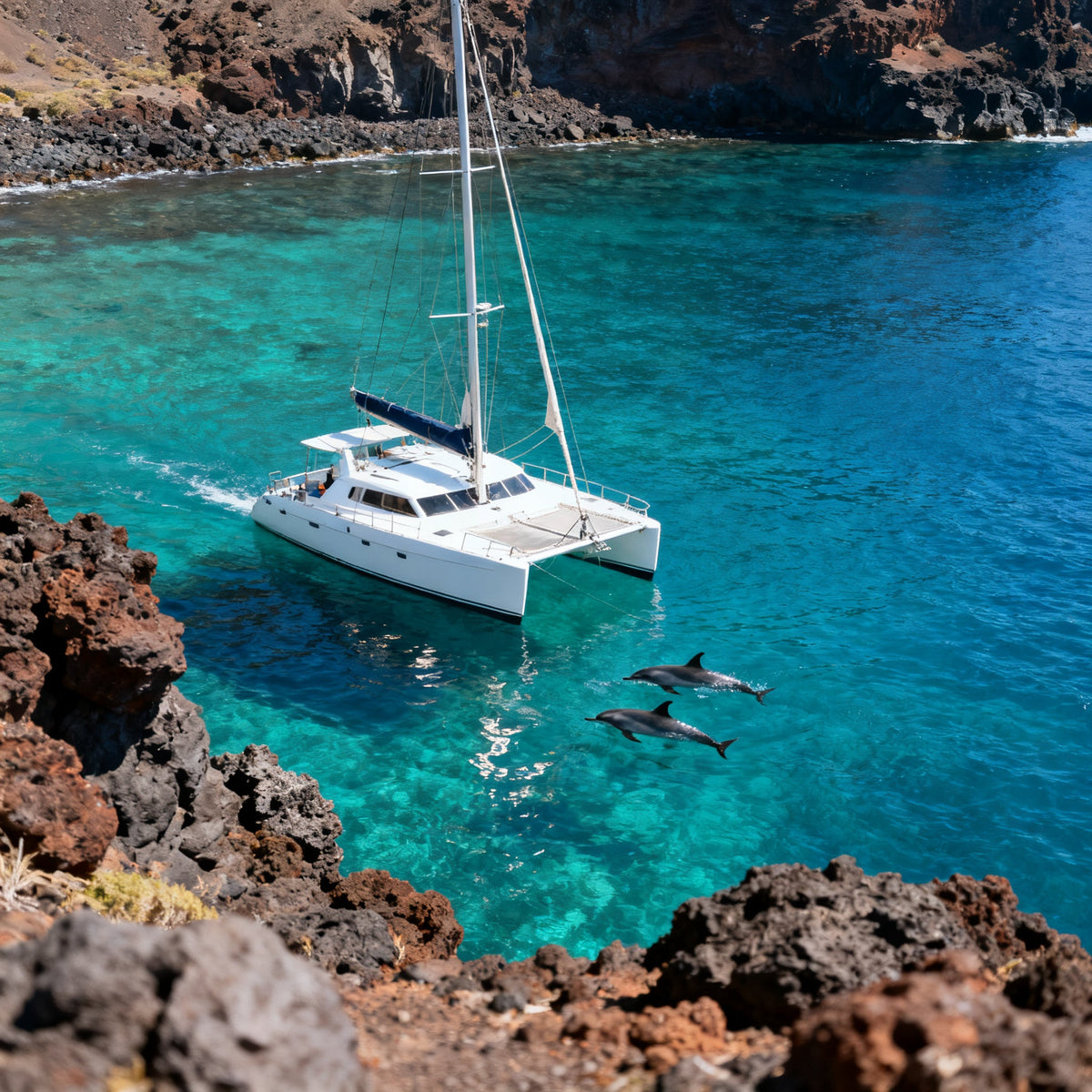 Experiencia en Canarias — Excursión en catamarán en Puerto Colón — Freebird Catamaran
