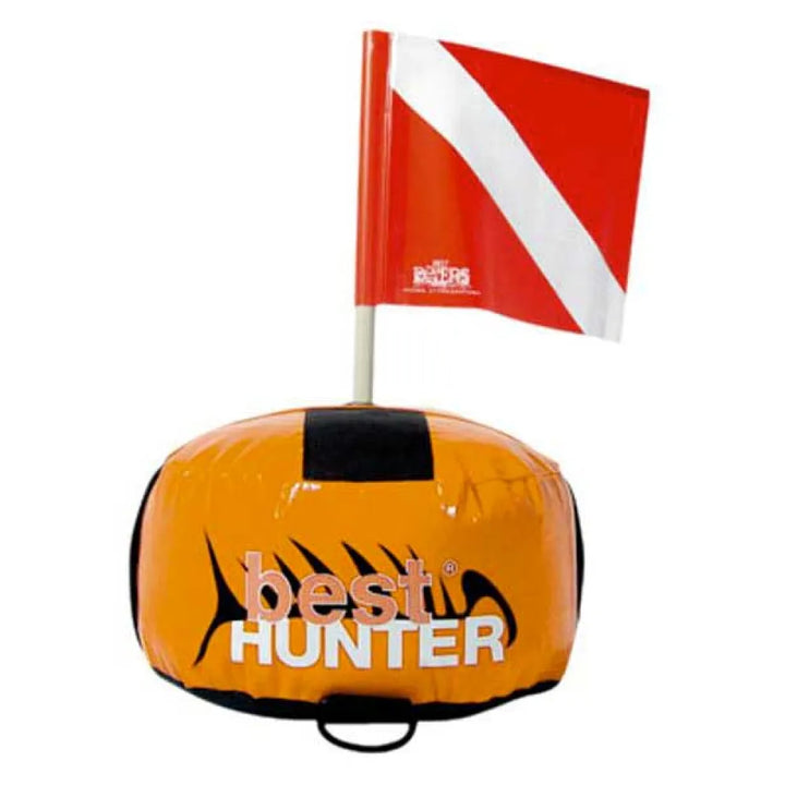 Best divers Boya de señalización Classic Double Bladder Naranja