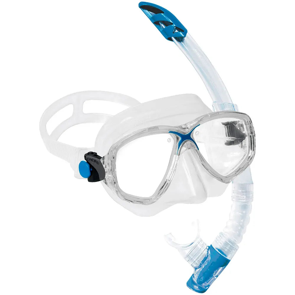 Cressi Kit snorkel Kit Marea VIP Assorted Transparente