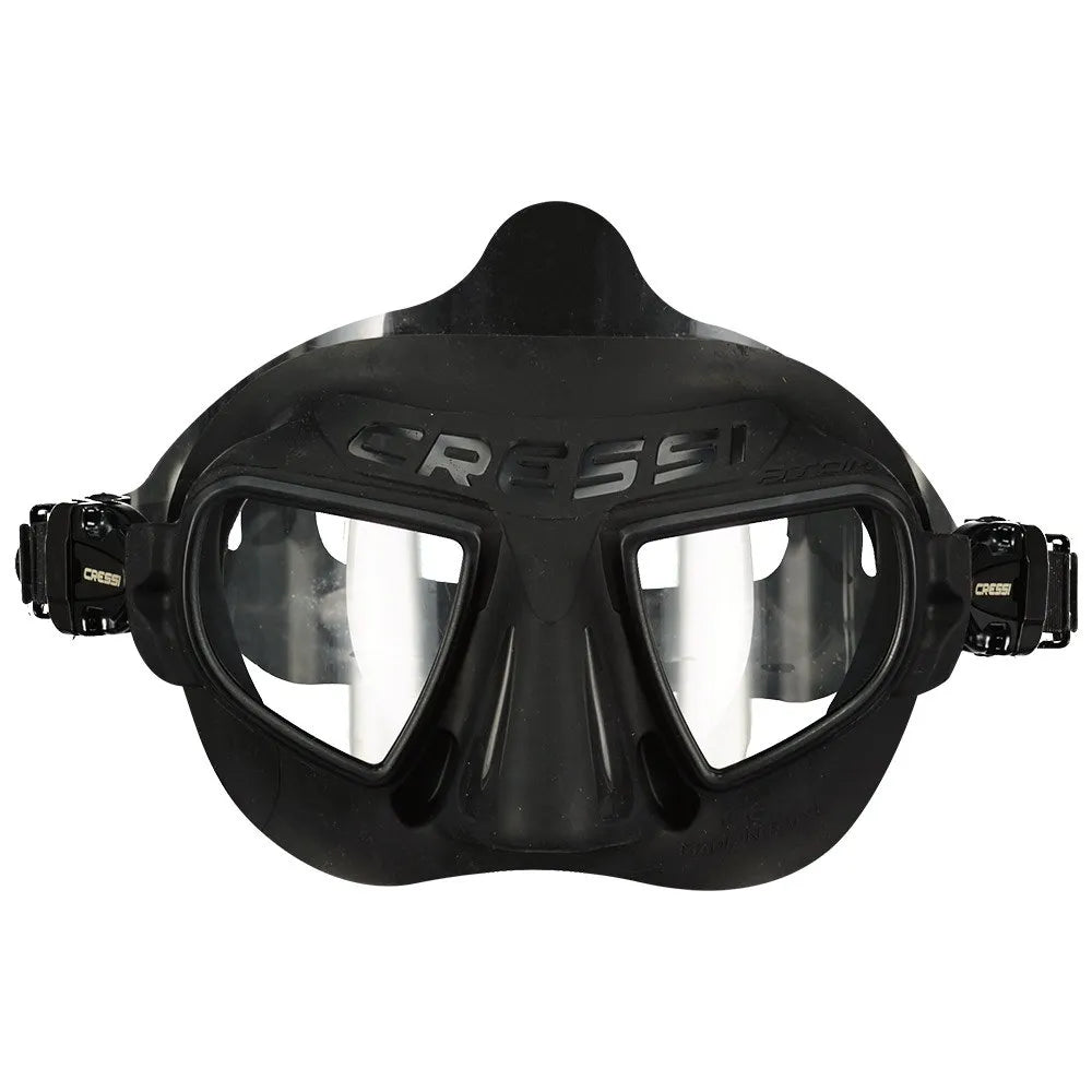 Cressi Máscara de buceo Atom Negro