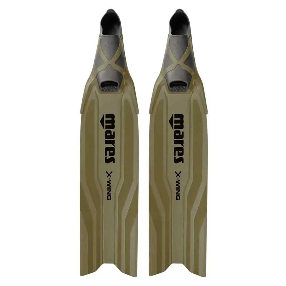 Mares pure passion Aletas de freediving X-Wing Short Pro Verde