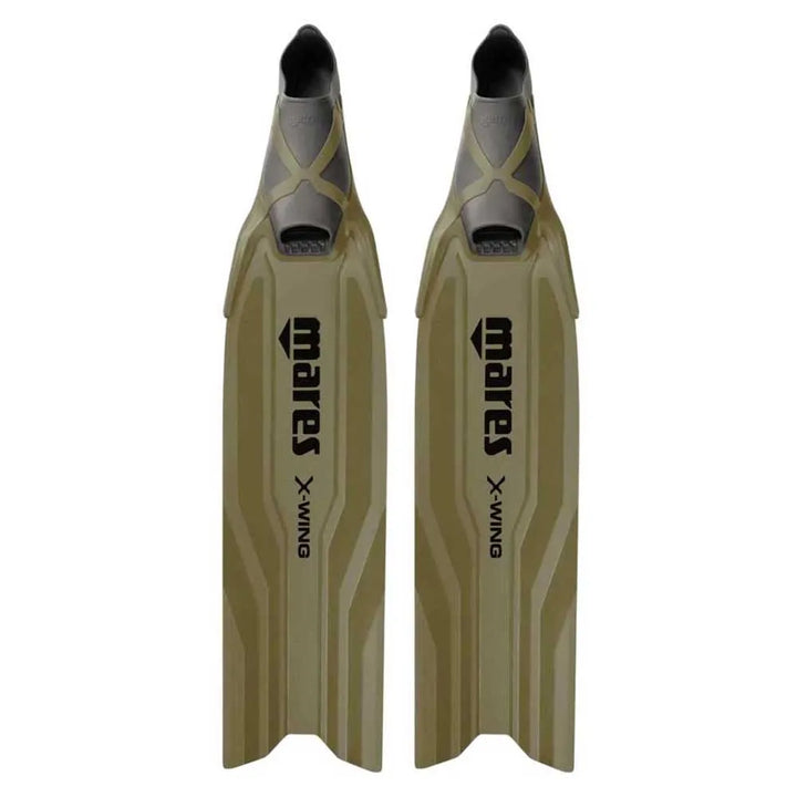 Mares pure passion Aletas de freediving X-Wing Short Pro Verde