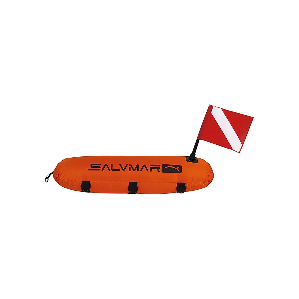 Salvimar Boya de señalización Covered Torpedo Naranja