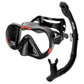 SEAC Kit snorkel Boss Dry Negro