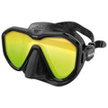 SEAC Máscara de buceo Appeal Mirror Negro