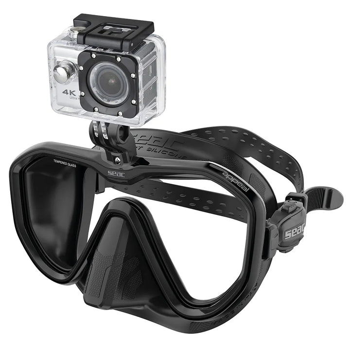 SEAC Máscara de buceo Appeal Pro Black Negro