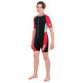 SEAC Shorty de manga corta junior Ciao Kid 2.5 mm Negro